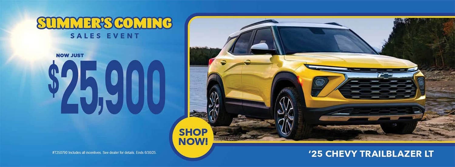 Explore The 2025 Chevy Trailblazer